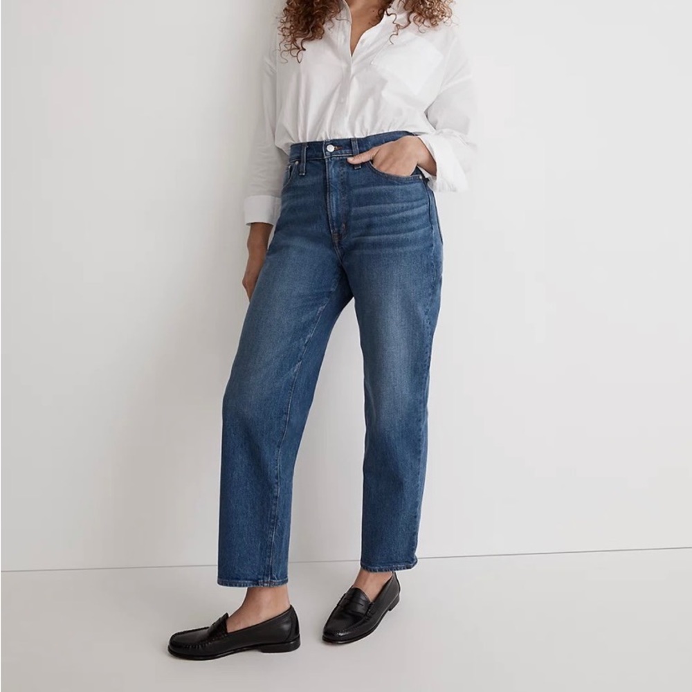 The Perfect Vintage Straight Jean in Mayfield Wash